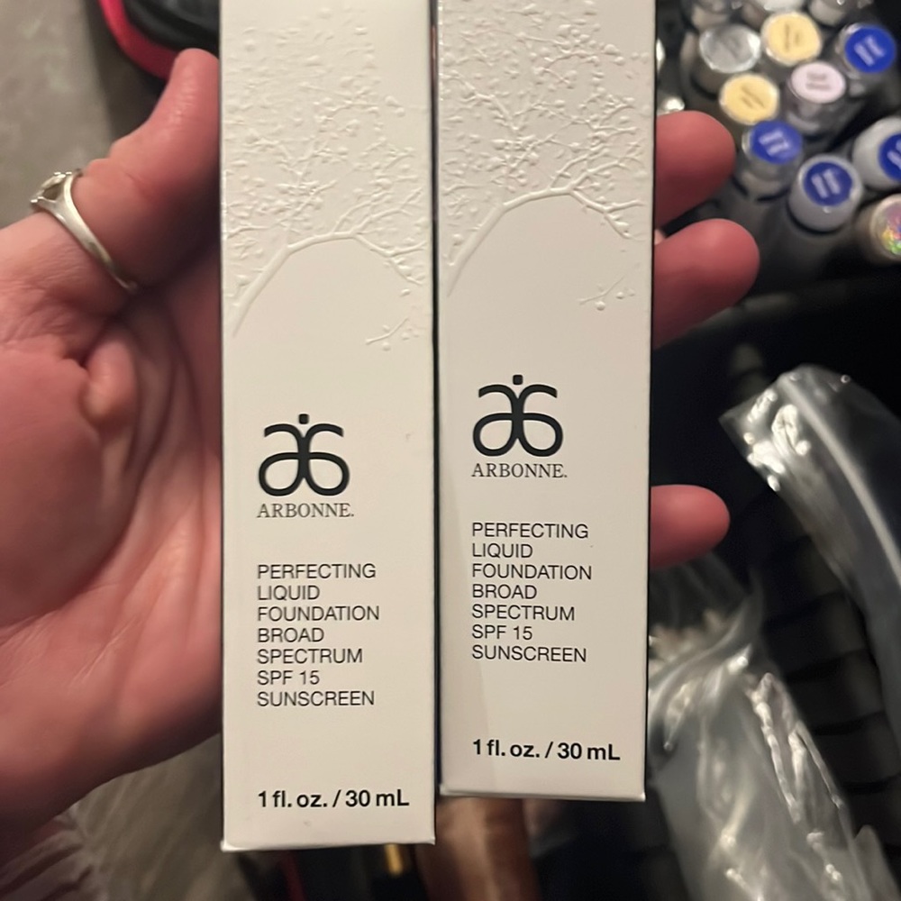 SOLD SOLD  Arbonne alabaster (liquid)foundation(price is each)SOLD